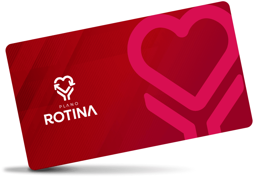 Cartão do plano Rotina